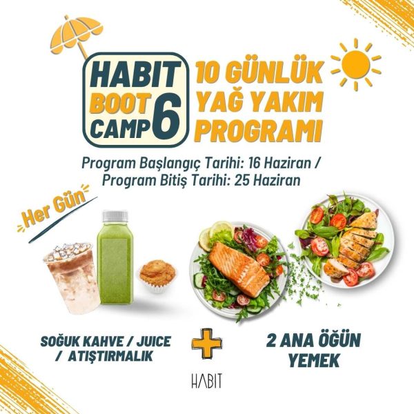 Bootcamp-6 Habit 10 Günlük Yağ Yakım Programı