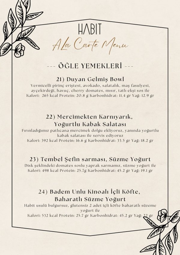 Habit A La Carte - Görsel 7